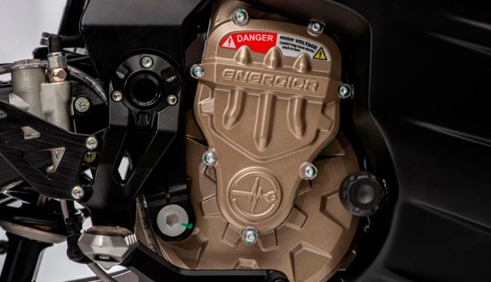 Maxitrail eléctrica Energica Experia motor