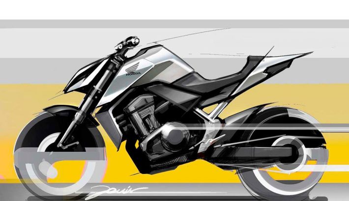 Honda Hornet diseño dibujos