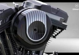 Motor chino copia Harley-Davidson