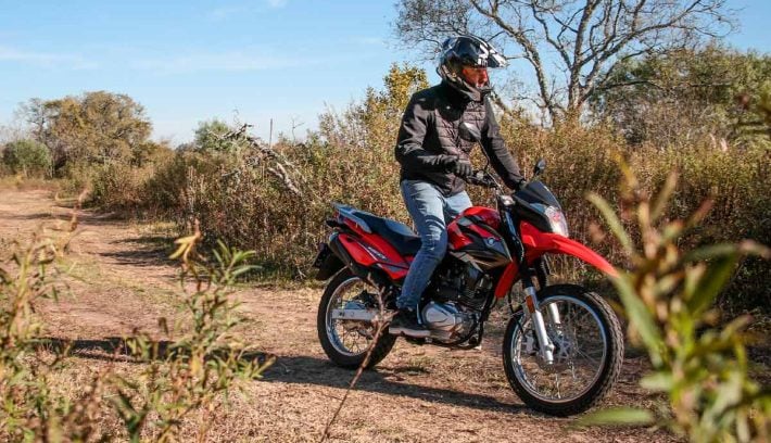 on-off contra Honda XR150 Haojue NK150