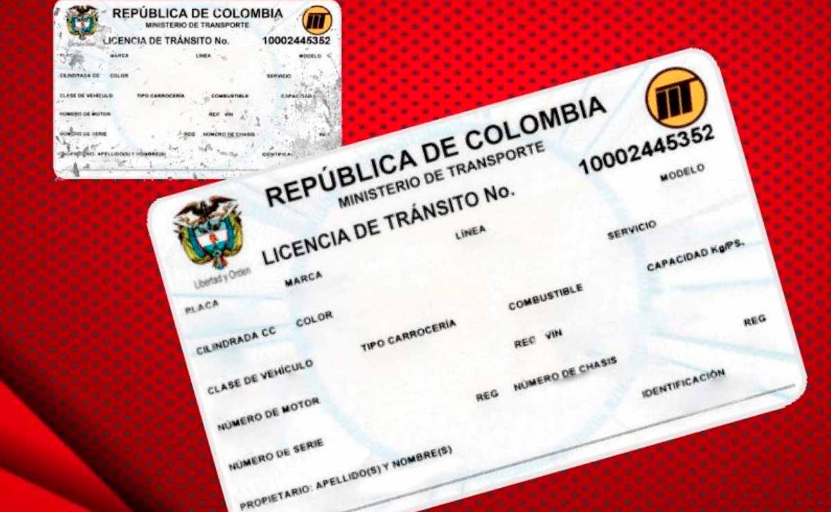 tarjeta de propiedad motos Colombia