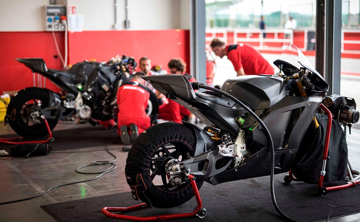 Ducati V21 L moto eléctrica MotoE