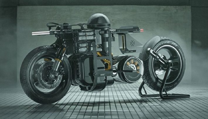 Hydra Bike moto con hidrógeno