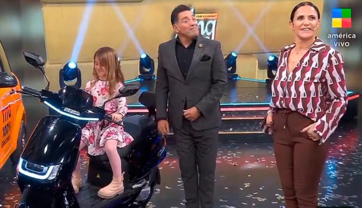 Mariano Iudica moto eléctrica incidente