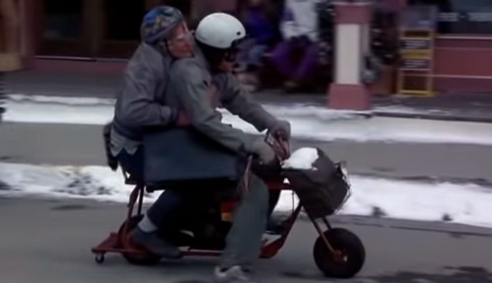 Moto Tonto y Retonto dos amigos travesía