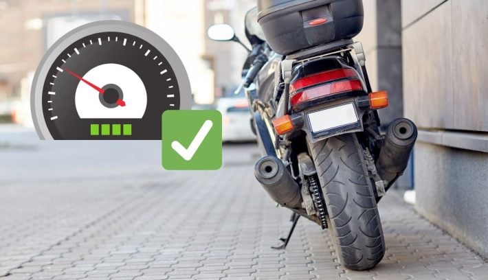 cómo asentar una moto
