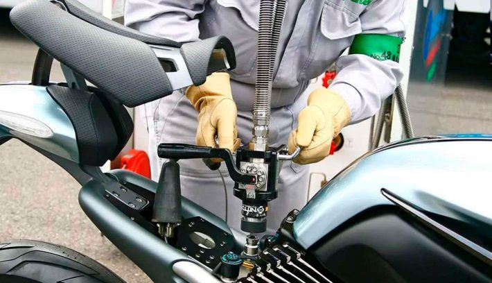TVS moto recarga