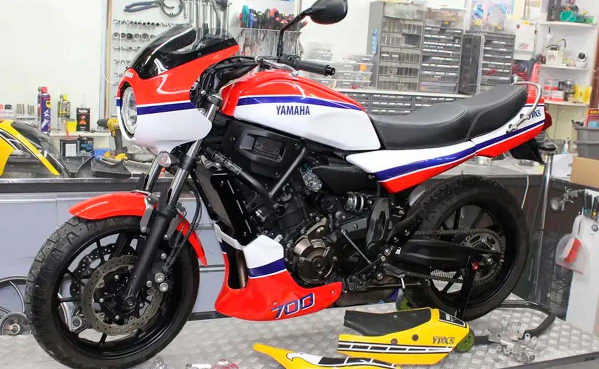 Yamaha XSR700 kit 2 tiempos