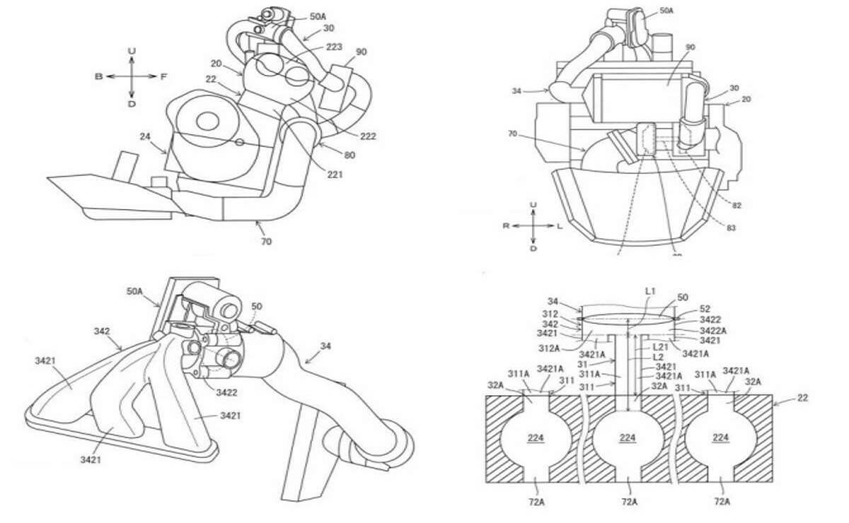 Yamaha patente nuevo motor