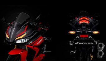 Honda CBR250RR 2023 fondo negro