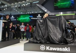 Kawasaki eléctrica muestra