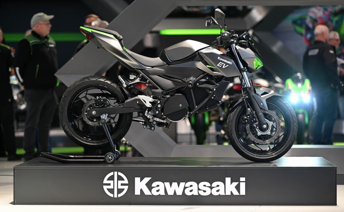Kawasaki eléctrica muestra