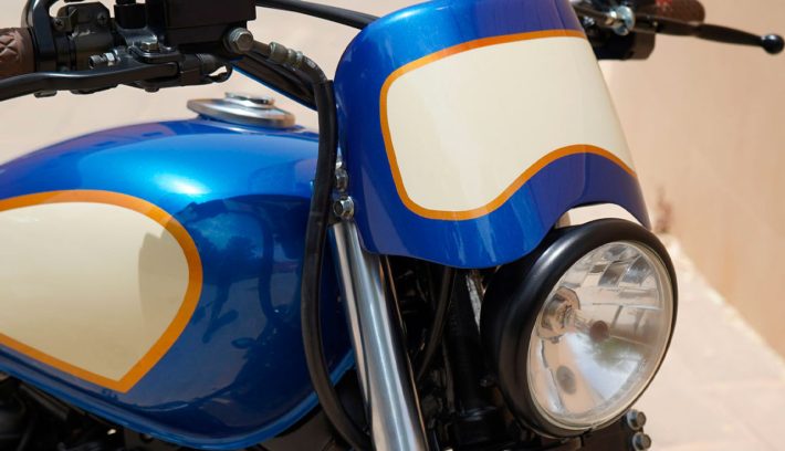 Yamaha histórica modificada