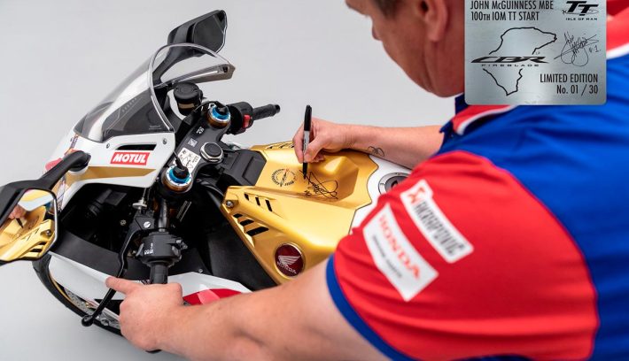 Honda Fireblade homenaje