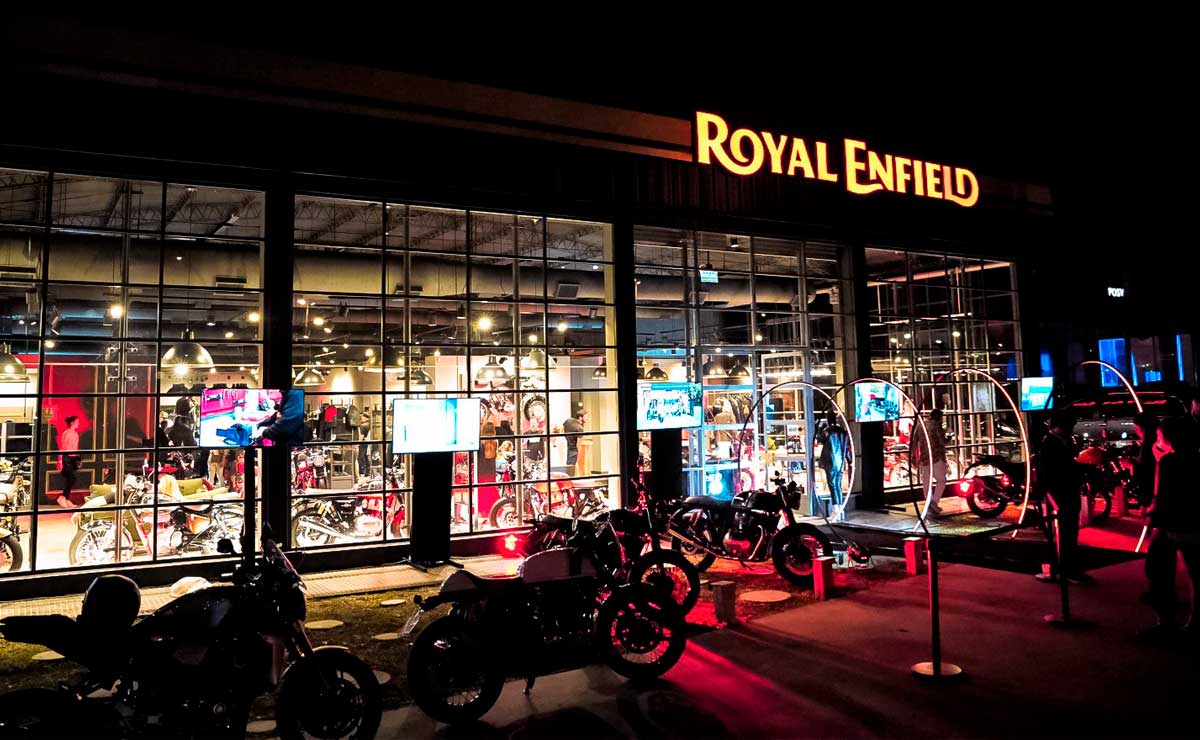 Royal Enfield concesionario más grande de Latinoamérica