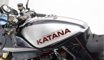 Suzuki Katana años 80 modificada