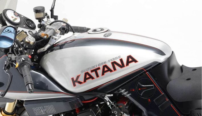 Suzuki Katana años 80 modificada