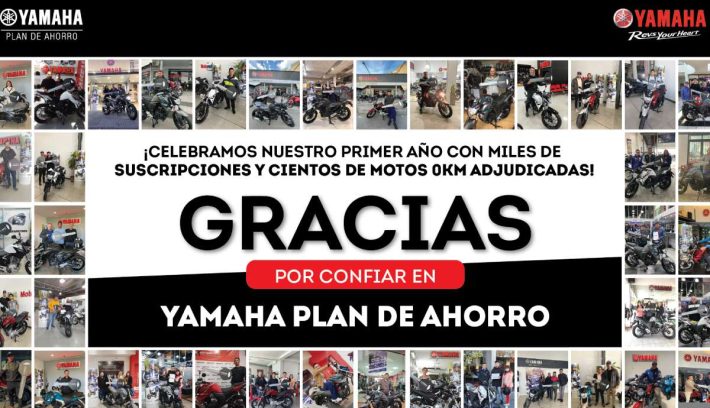 Yamaha plan de ahorro un año