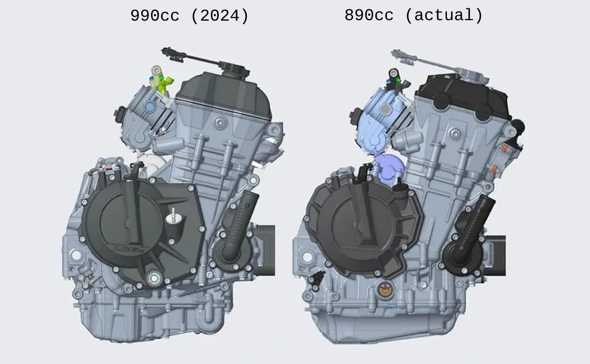 Nuevo motor KTM LC8c
