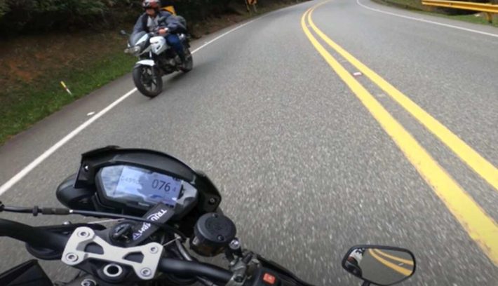 Triumph Street Triple RS irresponsabilidad