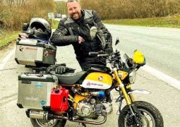 Honda Monkey 125 vuelta al mundo