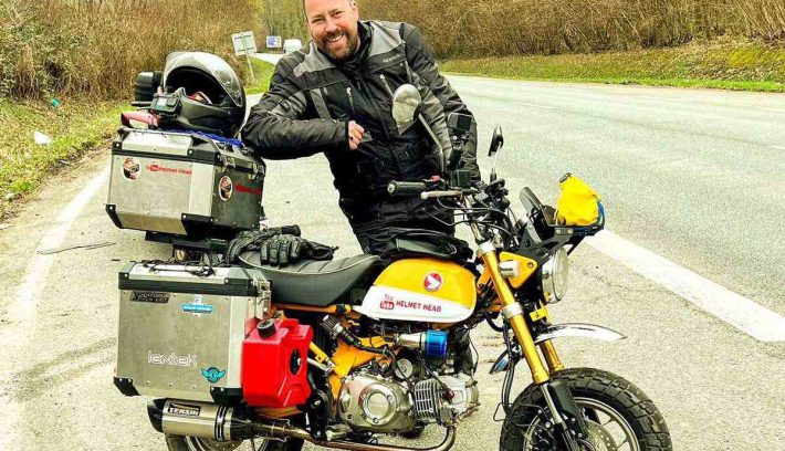 Honda Monkey 125 vuelta al mundo
