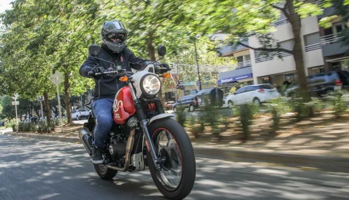 Royal Enfield Scram 411 resumen semanal honda kawasaki