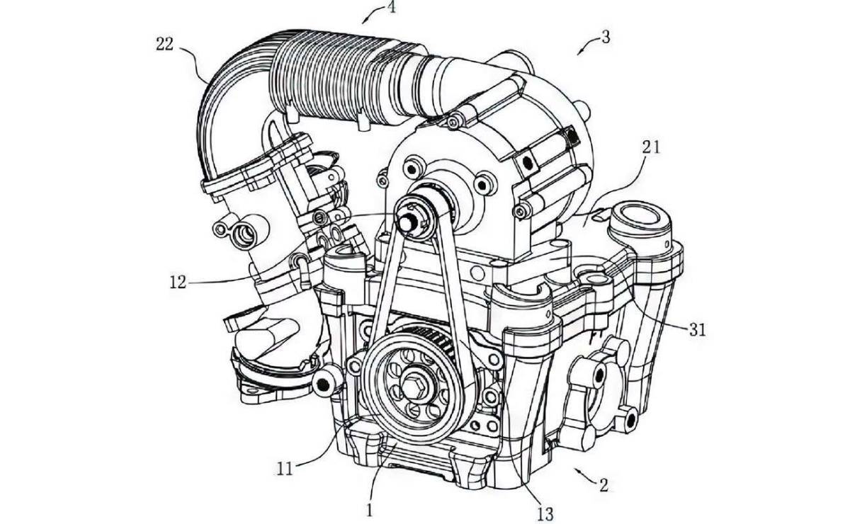 Sistema turbo motor Benda V-Twin 300cc