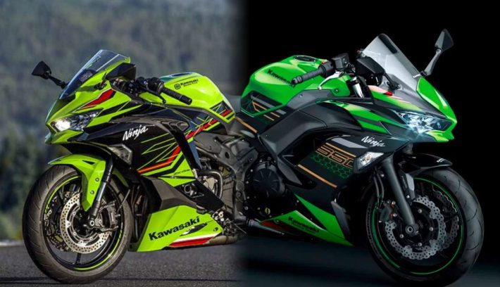 Kawasaki ZX-4R vs Ninja 650 velocidad