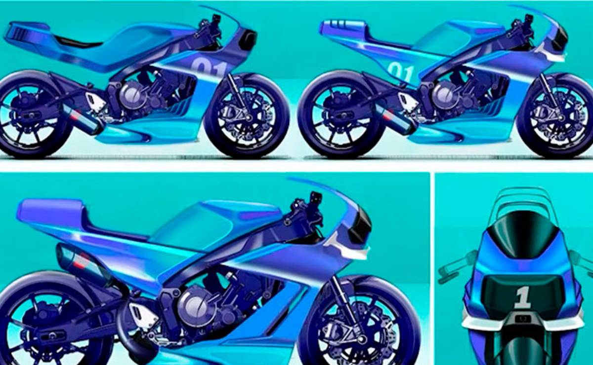 Yamaha XSR 900 GP desarrollo render
