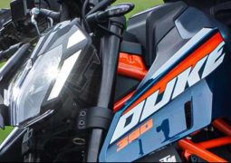 KTM 390 Duke 2024 filtrada