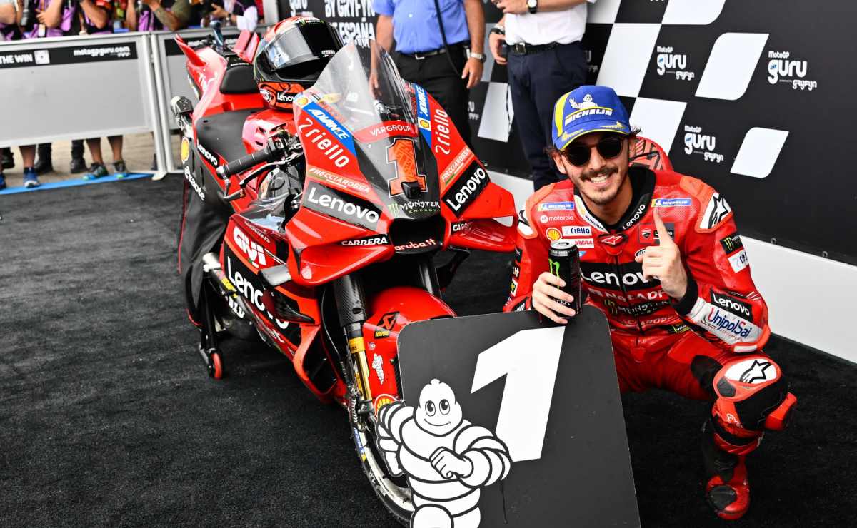 Pecco Bagnaia (Ducati) gano en España MotoGP 2023