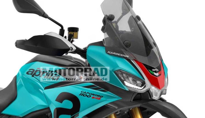 Aprilia Caponord V4 posible diseño