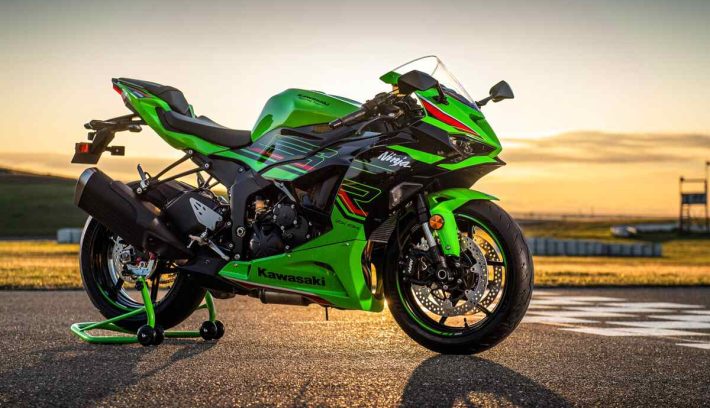 Kawasaki ZX-6R lanzamiento