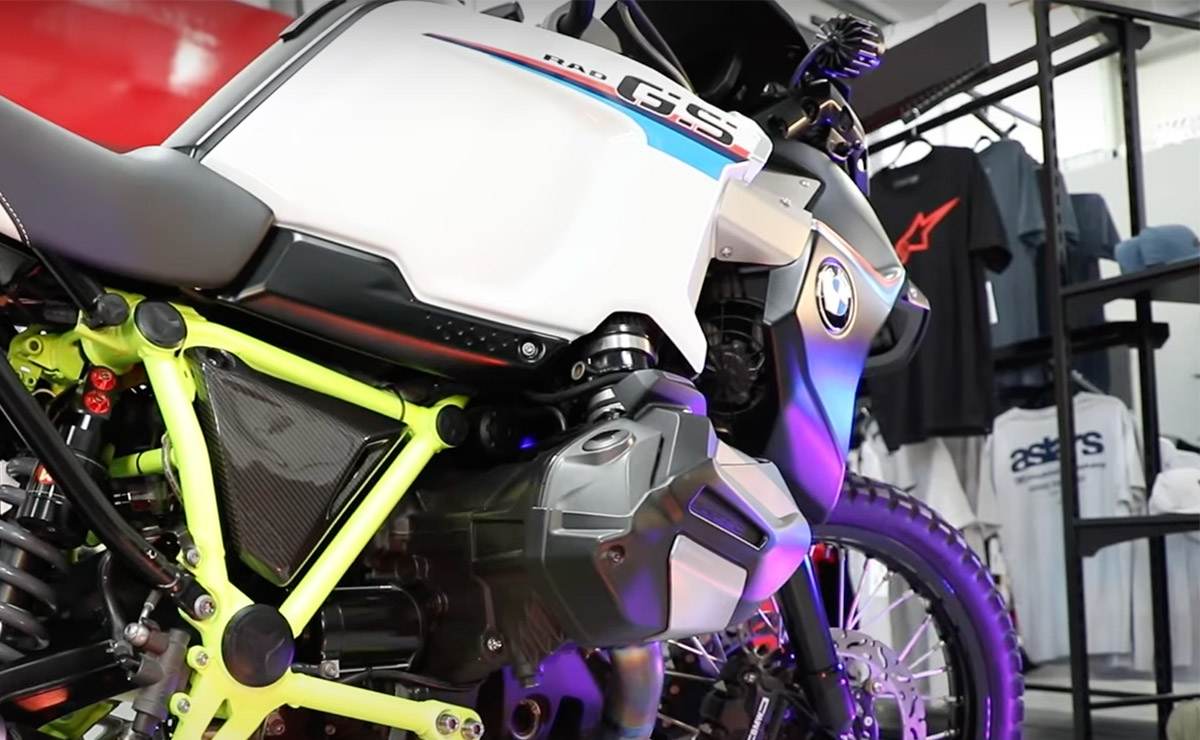 BMW R1250GS modificada: 150 CV para menos de 200 kg