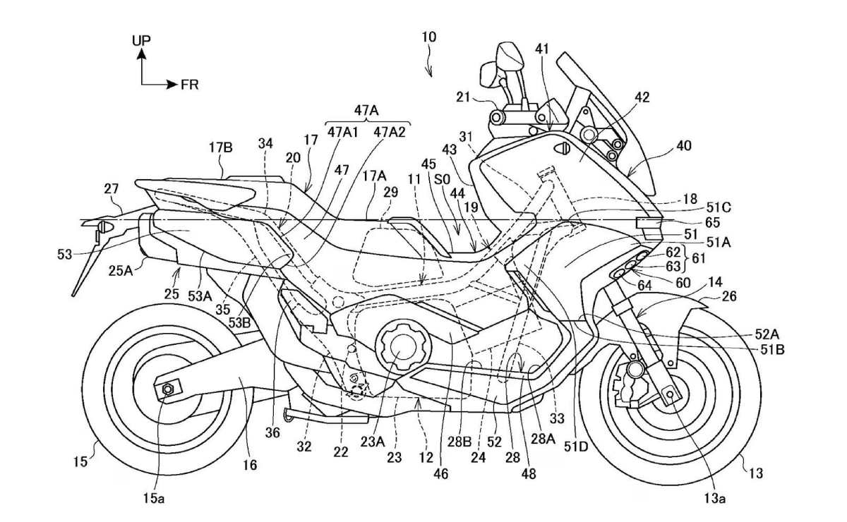 Honda X-ADV patente 2024