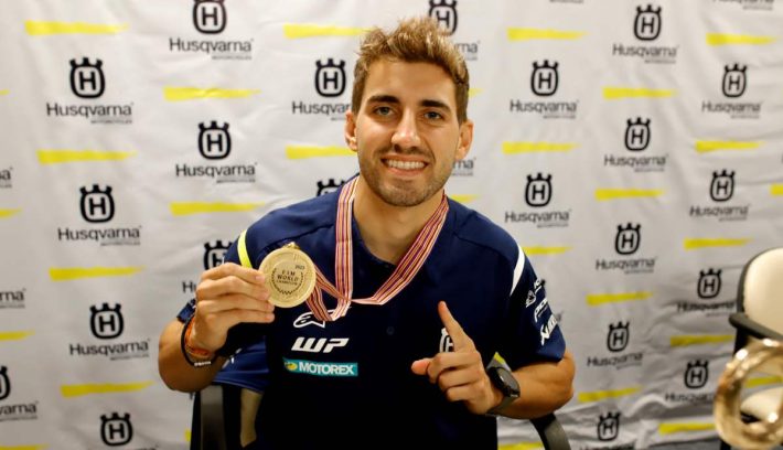Luciano Benavides Campeon del Mundo Husqvarna