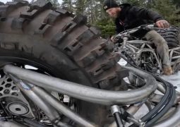 Hydraulic Steer Monster Chopper Build motor KTM