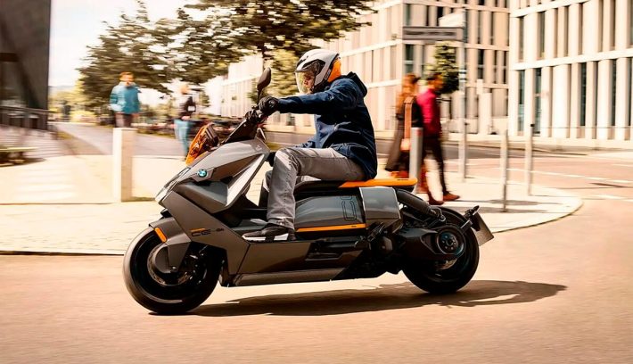 En detalle, la primera futura moto eléctrica de BMW