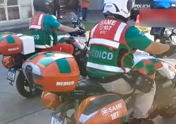 Moto que salva vida SAME corazon para transplante