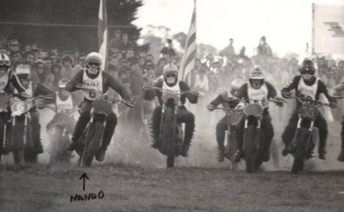 Sociedad de la Nieve sobreviviente campeón de motocross Nando Parrado