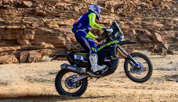 TVS historia en el Dakar