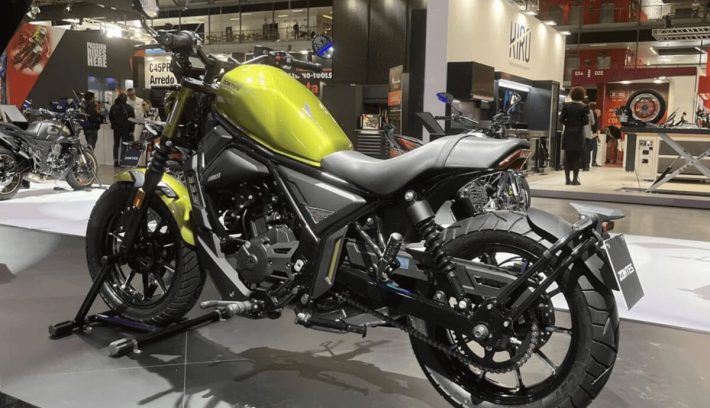 La nueva moto cruiser de Zontes para el A1
