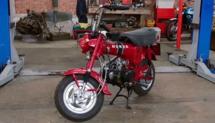 Así quedó una Honda Dax 125 transformada