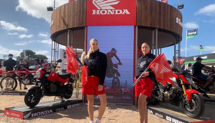 Honda enduro del verano