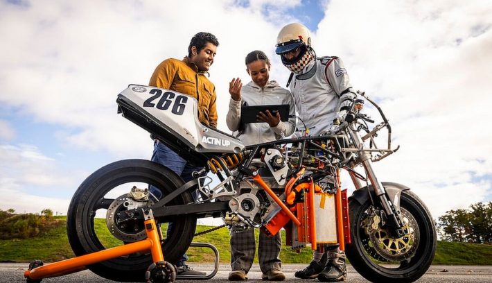 Características de una moto a hidrógeno