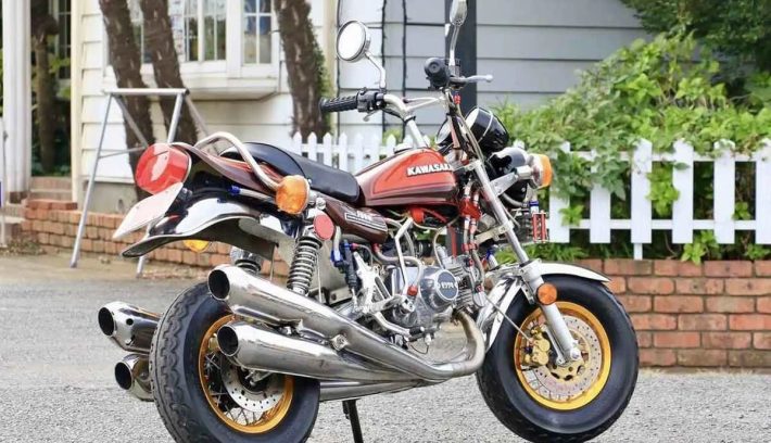 Cómo una moto de Honda se conviertió en una Kawasaki