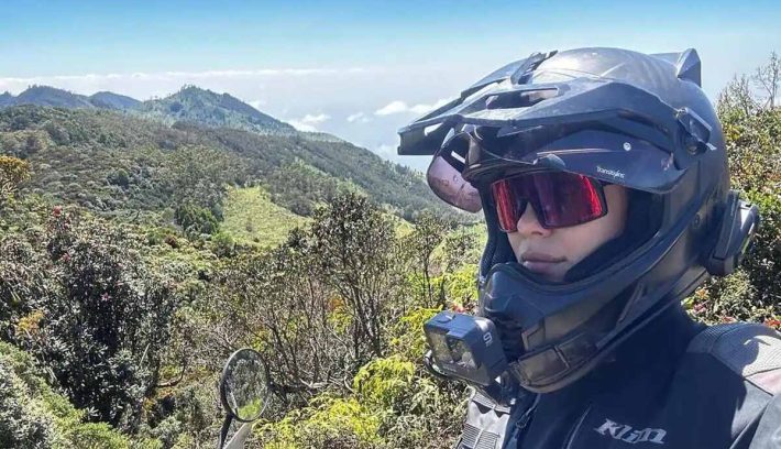 Viaje en moto es una pesadilla