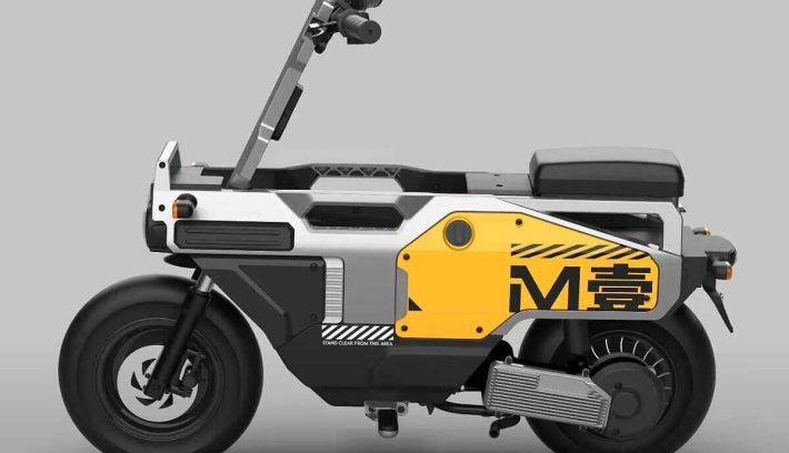Felo moto plegable inspirada en Honda