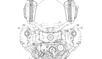 Así es el motor de 8 cilindros de Soup Motorcycle